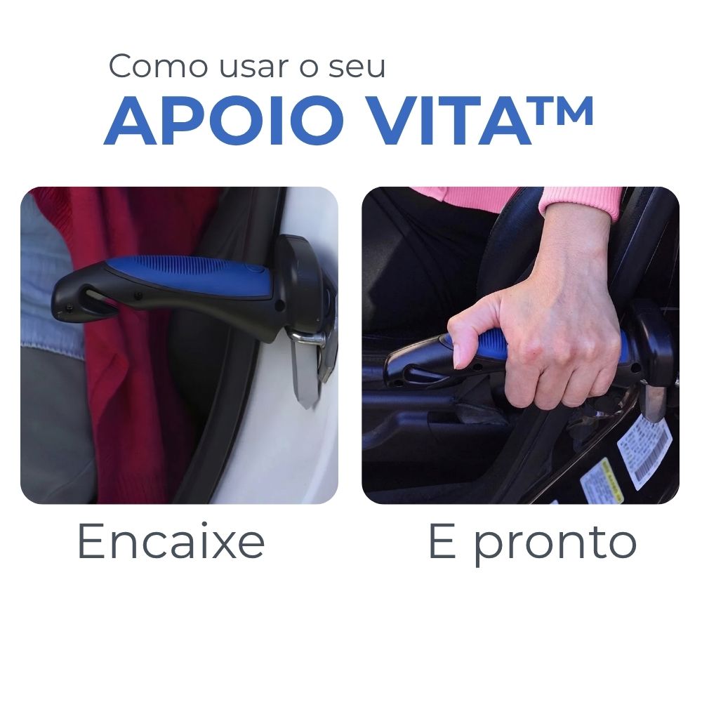 Apoio Vita™ — Liberdade para sair e entrar no carro