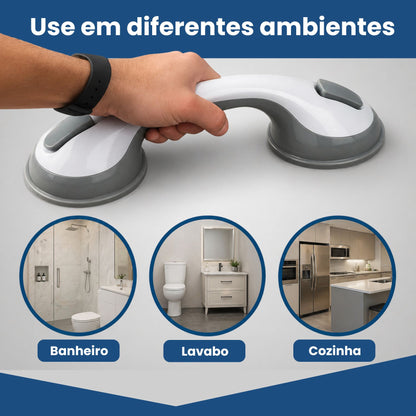 SecureGrip™ - Apoio Portátil para Banheiro