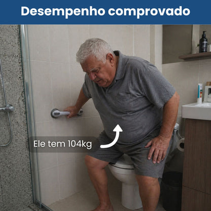 SecureGrip™ - Apoio Portátil para Banheiro