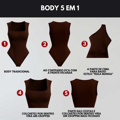 Body Modelador Plus Size